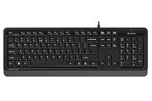 Клавиатура A4Tech FSTYLER FK10 MULTIMEDIA SLEEK COMFORT KEYBOARD USB BLACK US+RUSSIAN